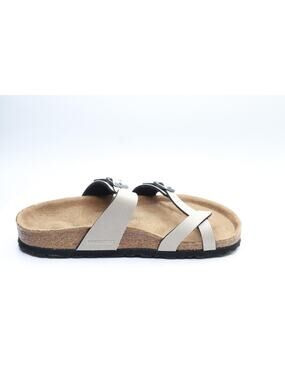 BIRKENSTOCK WOMEN'S MAYARI VEGAN, STONE PULL UP BIRKO FLOR, 36 EU REG